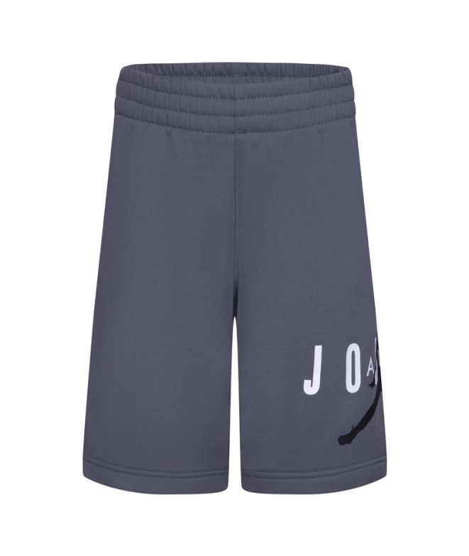 Conjunto Nike Jordan Infantil Cinzento