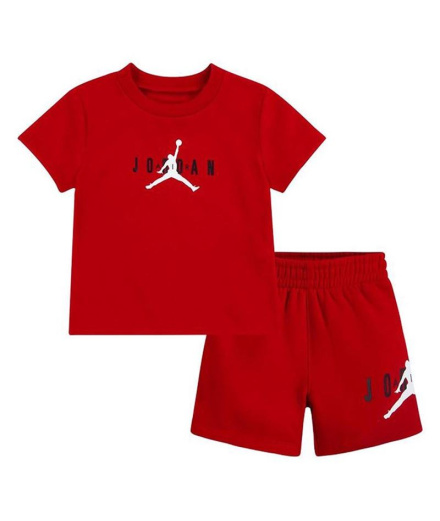 Conjunto Nike Jordan Infantil Vermelho
