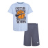 Conjunto Nike Df Icon Short Cinzento Criança