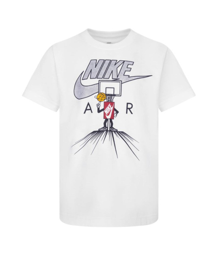 Camiseta Nike Icons Of Play Ss Branca Criança