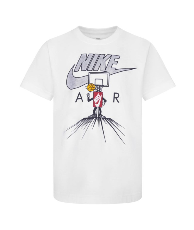Camiseta Nike Icons Of Play Ss Branca Criança