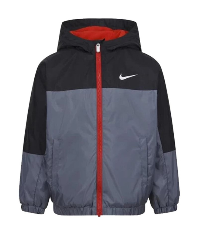 Casaco Nike Forrado com Fleece Tecido Criança...
