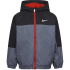 Casaco Nike Forrado com Fleece Tecido Criança Cinzento