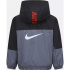 Casaco Nike Forrado com Fleece Tecido Criança Cinzento