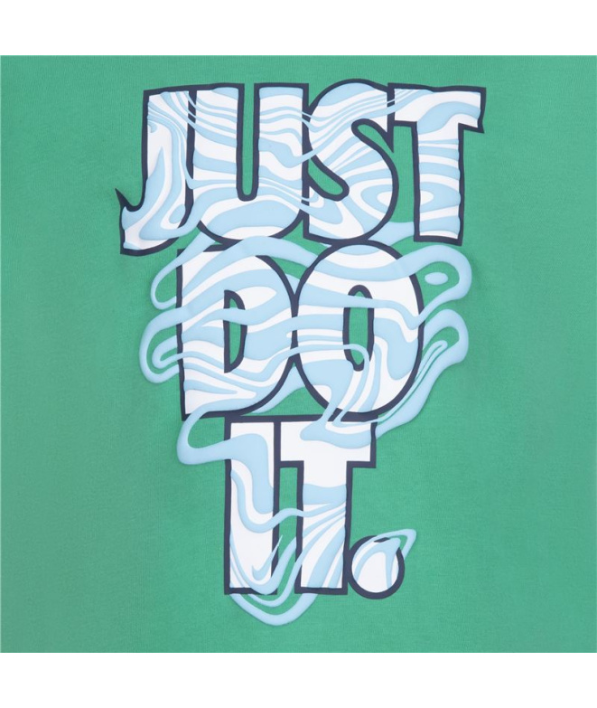 T-shirt Nike Just do it Waves Enfant Vert