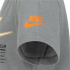 Camiseta Nike Futura Micro Text Menino Cinzenta