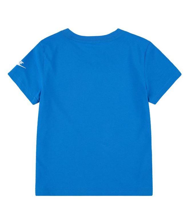 T-shirt Nike Retro Ss Enfant Bleu