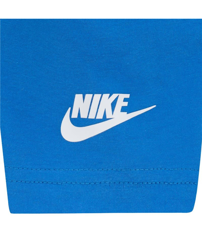 T-shirt Nike Retro Ss Enfant Bleu