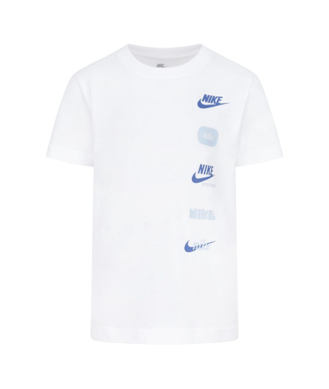Maillot Nike Club+ Badge Enfant Blanc