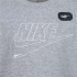 Camiseta Nike Club+ Futura Menino Cinzenta