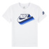 Camiseta Nike Gradient Futura Ss Menino Branco
