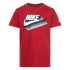 Camiseta Nike Gradient Futura Ss Menino Vermelho