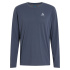 Camiseta de Running Odlo Neck L/S Zeroweight Chill-T Homem Azul