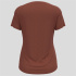 Camiseta de Running Odlo T-Shirt Crew Neck S/S Essential 365 Mulher Marrom