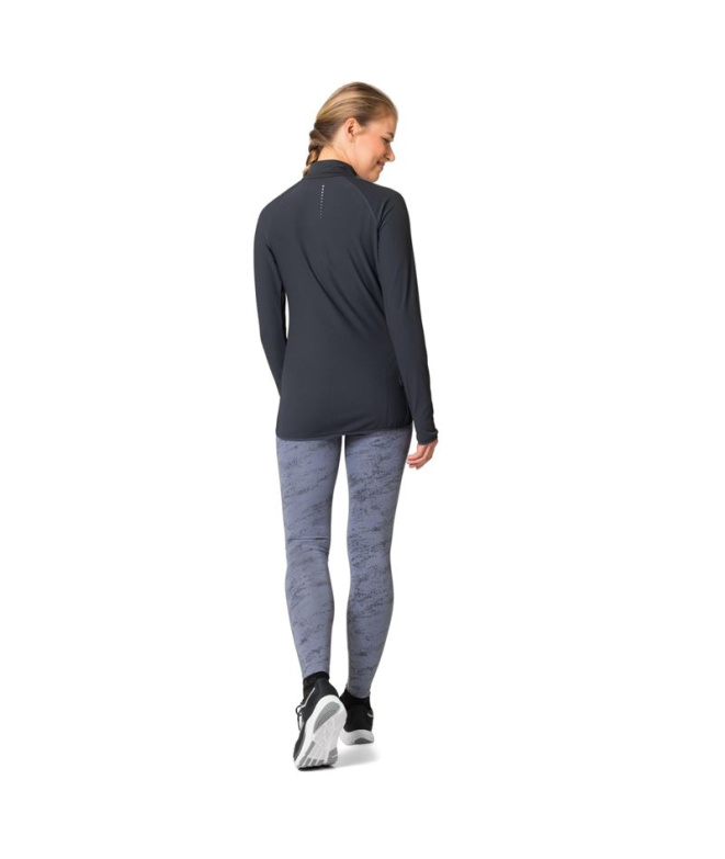 T-shirt de Trail Odlo 1/2 Zip Zeroweight Unissex