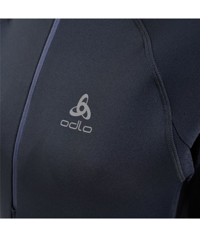 T-shirt de Trail Odlo 1/2 Zip Zeroweight Unissex