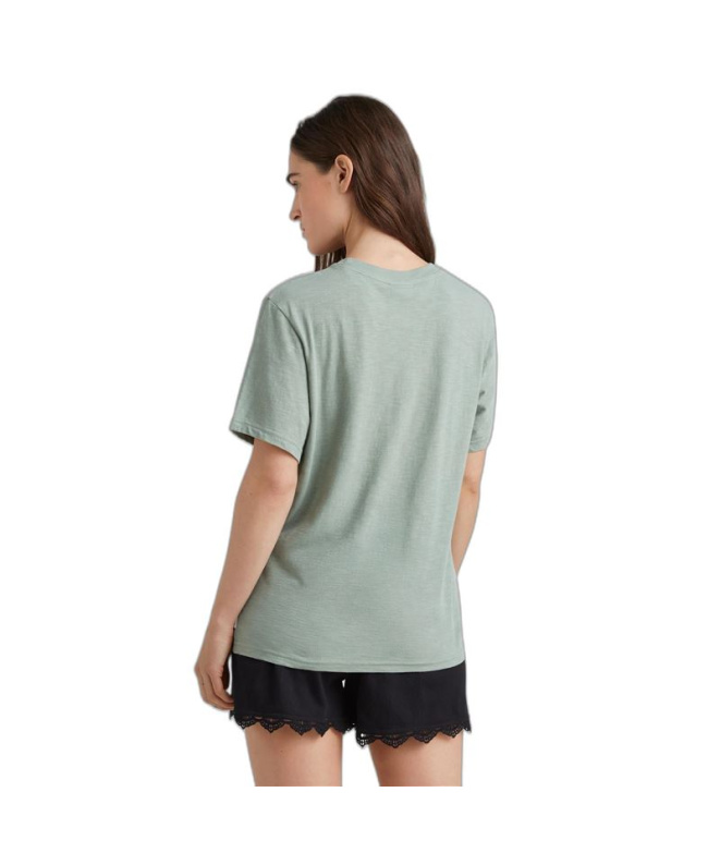 Camiseta O'Neill Luano Graphic Mulher Cinza