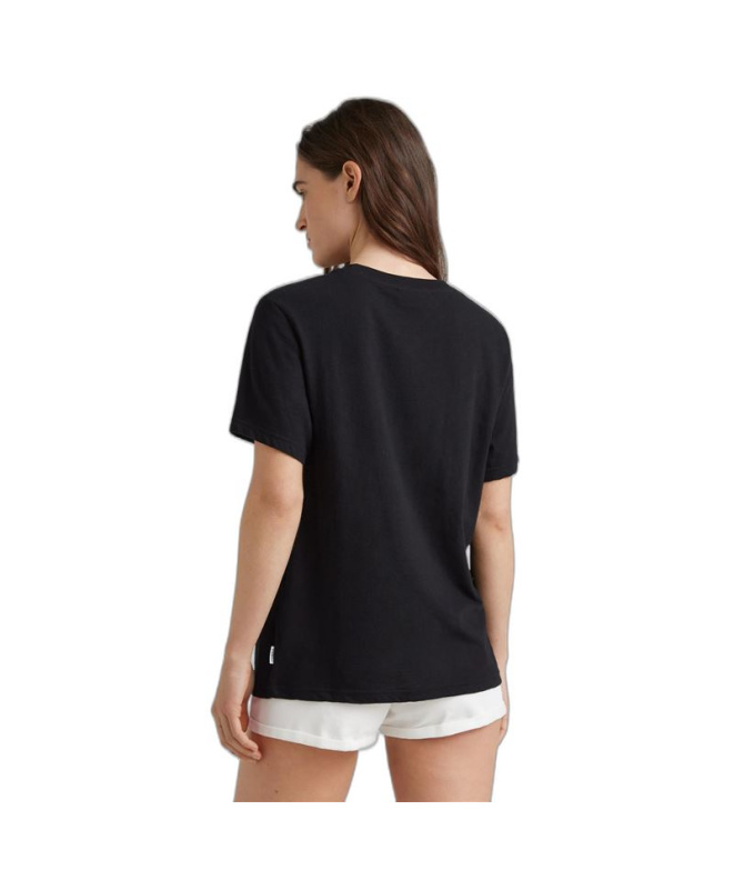 T-shirt O'Neill Luano Graphic Femme Noir