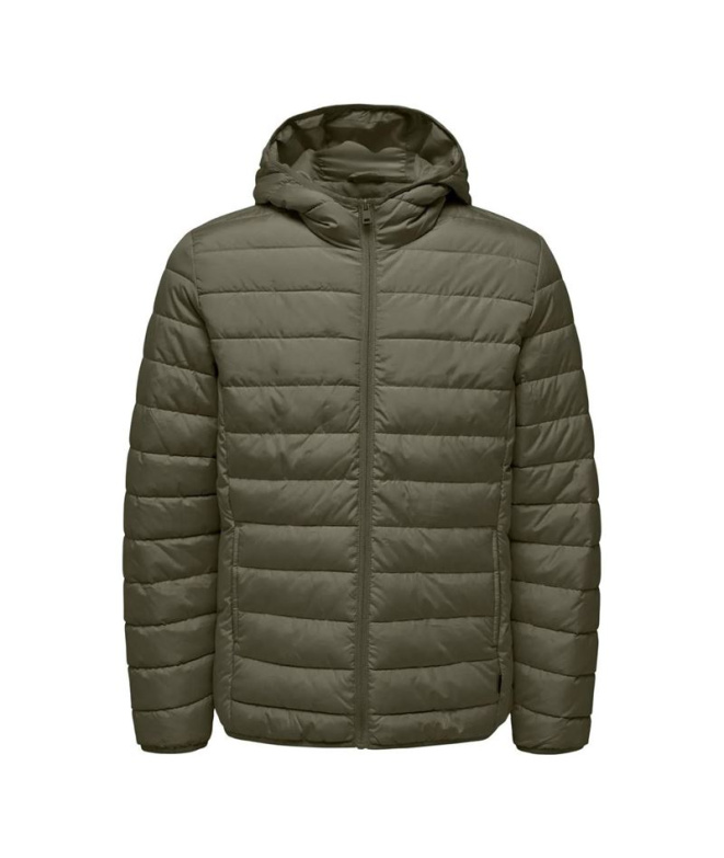 Veste Only & Sons Onsbrody Quilt Homme Olive...