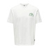 Camiseta Only & Sons Onskylan Rlx Icon Cloud Dancer Homem Branco