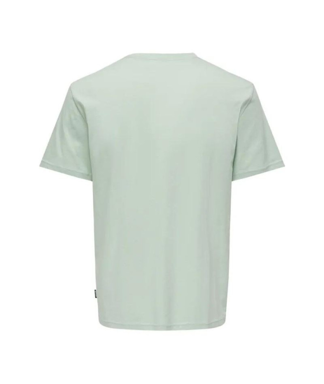 Camiseta Only & Sons Onskolton Reg Beach Surfar...