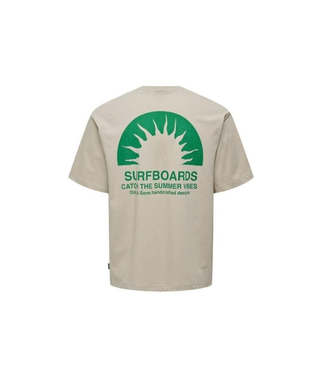 T-shirt Only & Sons Onskasen Rlx Silver Lining...
