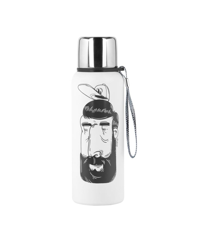 Garrafa Picture Campei Preto Mudança Climática