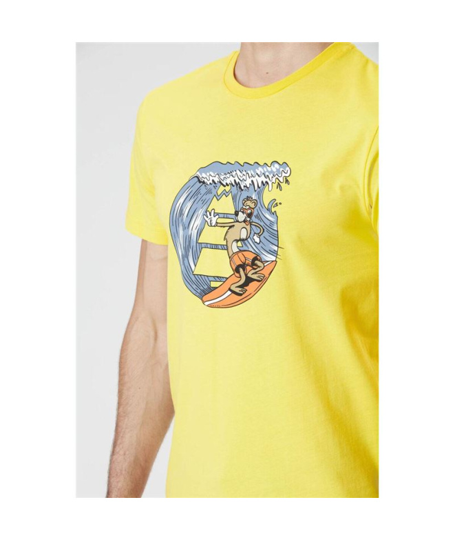 Camiseta Picture Basement Weasurf Negro Homem