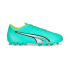 Botas De Futebol Puma Ultra Play Mg Menino Electric Peppermint