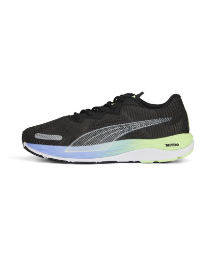 Zapatillas de Running Puma Velocity Nitro 2 Fad Hombre Negro