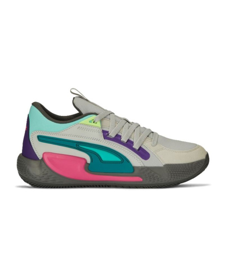 Chaussures De Basketball Puma Court Rider Chaos Da White