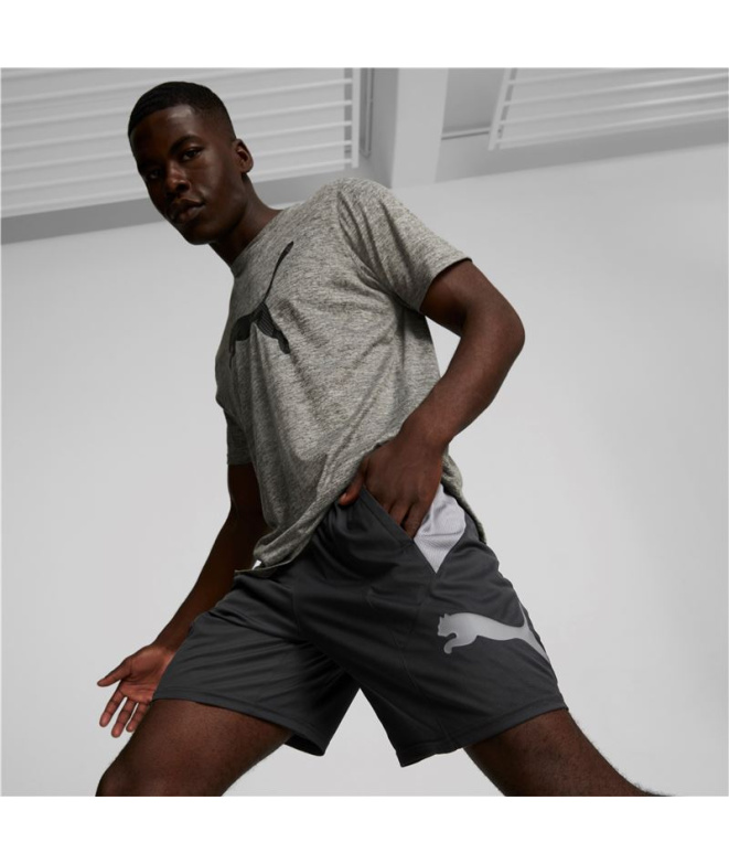 Calças de Fitness Puma Train Fav Cat Knit 8 Preto