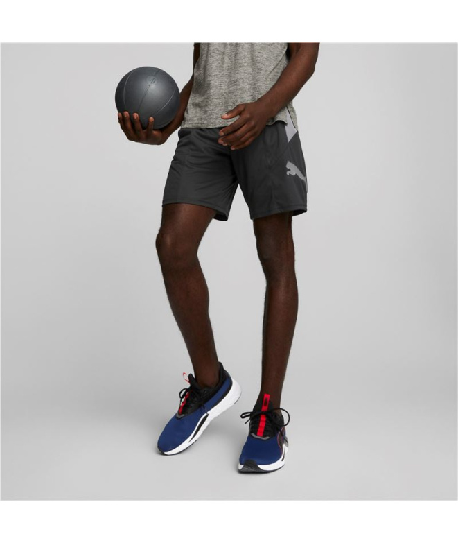 Calças de Fitness Puma Train Fav Cat Knit 8 Preto