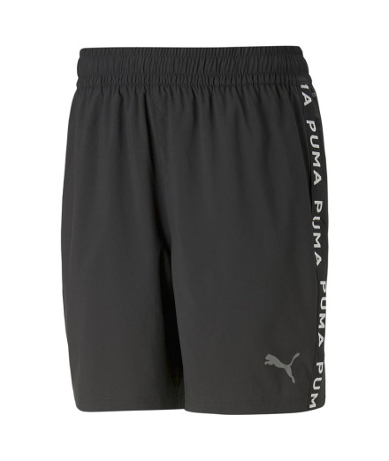 Pantalones de Fitness Puma Fit 7" Taped Negro