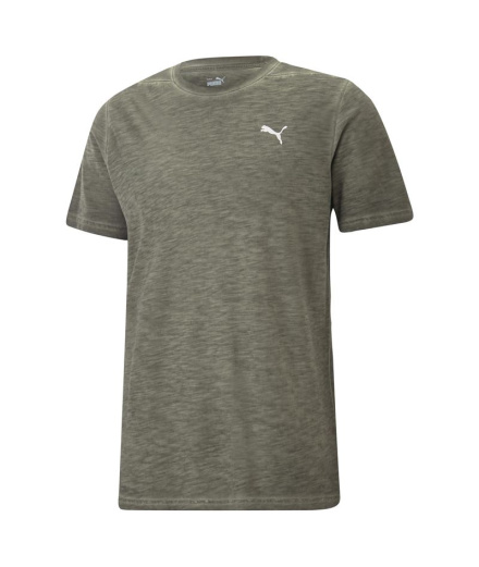 Camiseta de Yoga Puma Studio Foundation Homem Green