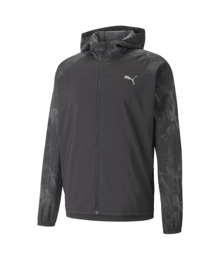 Chaqueta de Running Puma Run Favorite Aop Hombre Black
