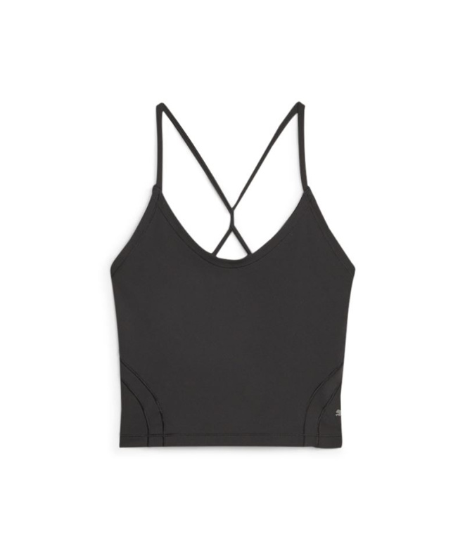 Camiseta de Yoga Puma Studio Ultrabare Cro Mulher