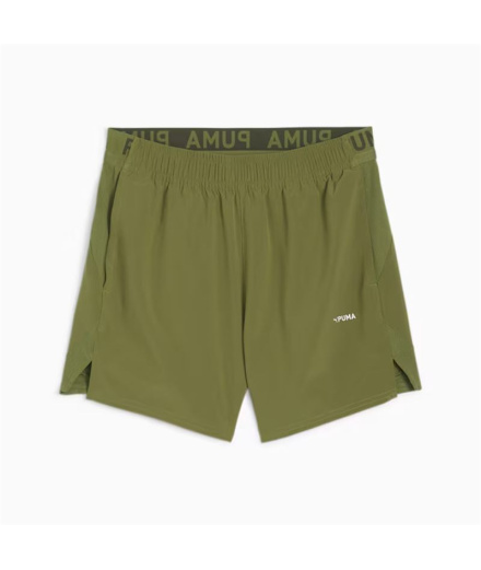 Calças de Fitness Puma FIT 5" Ultrabre Verde Homem
