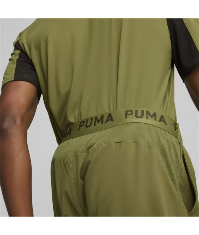 Calças de Fitness Puma FIT 5" Ultrabre Verde Homem