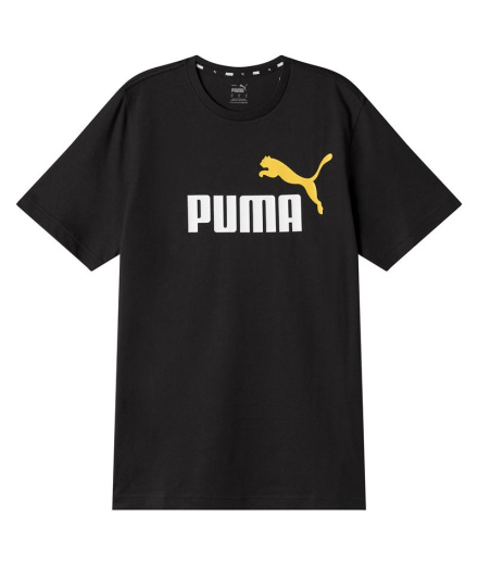 Camiseta Puma Ess+ 2 Col Logo Homem