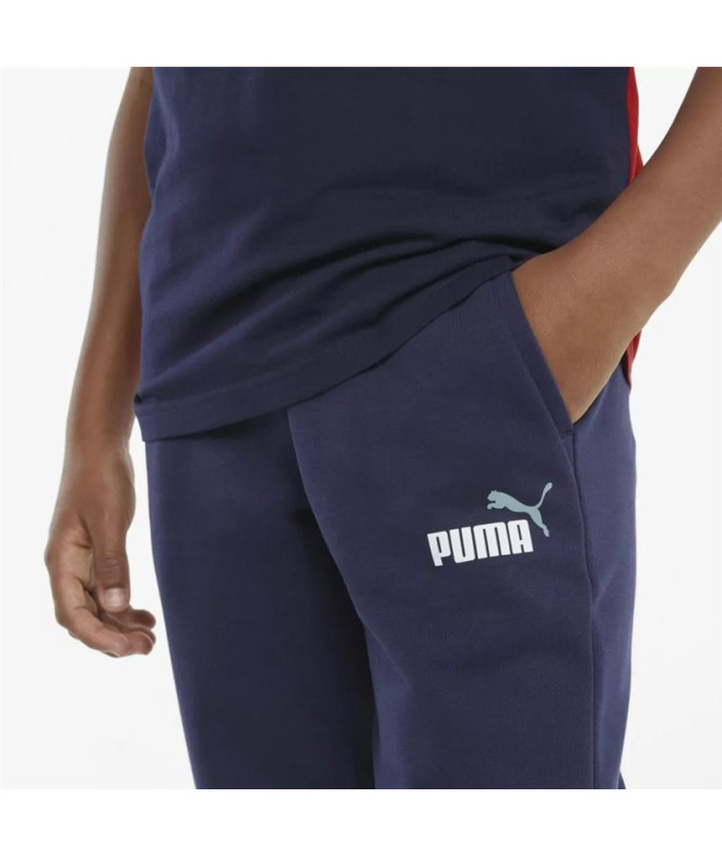 Pantalon de Puma Ess+ 2 Col Logont Enfant