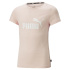 T-shirt Puma Ess Logo Fille Rose