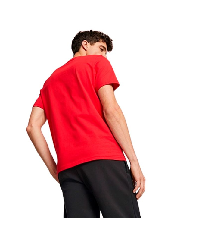 T-shirt Puma Ferrari Race Rosso Corsa Homme