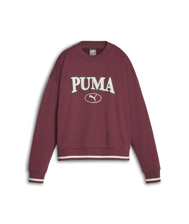 Moletom Puma Squad Crew Fl Mulher