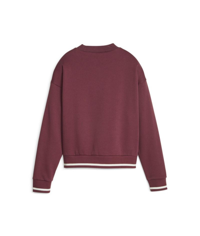 Sudadera Puma Squad Crew Fl Mujer