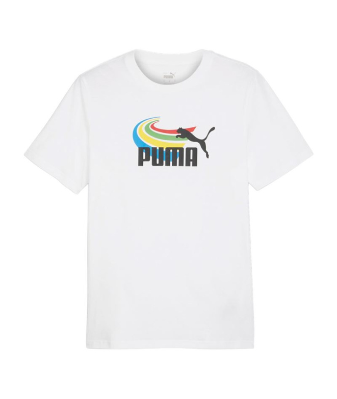 T-shirt Puma GRAPHICS Summer Blanc Homme