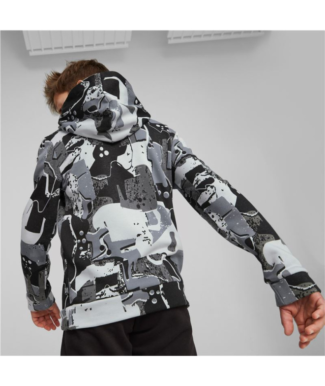 Sudadera Puma Essentials+ Street Art Negro Niño