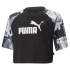 T-shirt Puma Ess+ Street Art Ragl Fille Black