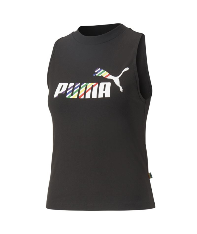 T-shirt Puma Ess+ Love Is Love Sl Femme Noir