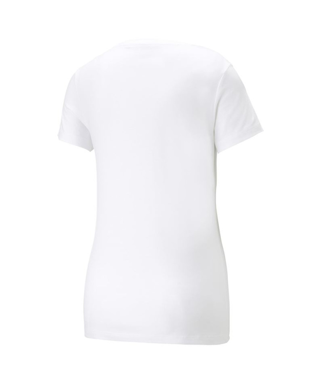 Camiseta Puma Ess+ Nova Shine Mulher Branco